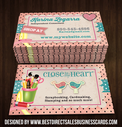 Close to my Heart Business Cards style 1