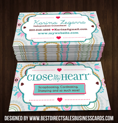 Close to my Heart Business Cards style 3