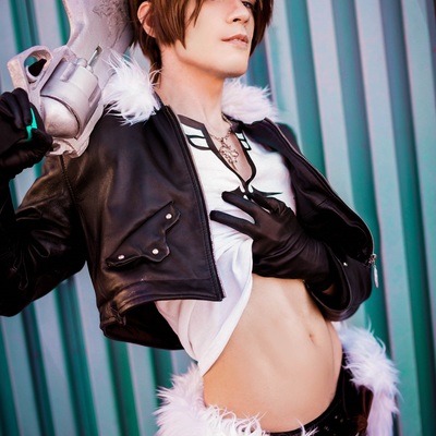 Pinup (squall) print