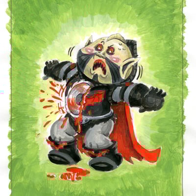 Buzz saw / horde dax color rough - disasters of the universe 2016 - Thumbnail 5