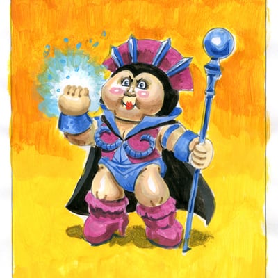 Vile lyn / evil eve color rough - disasters of the universe 2016 - Thumbnail 4