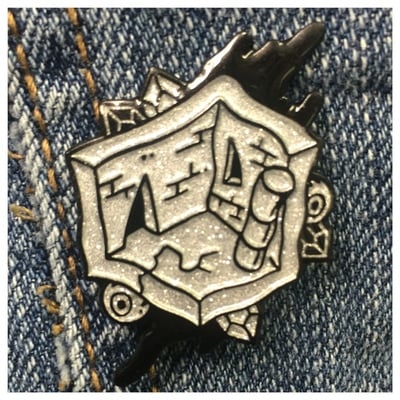 Glitter Dungeon Enamel Pin 060