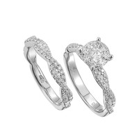 Bridal Ring - SET 0.53CT - Thumbnail 1