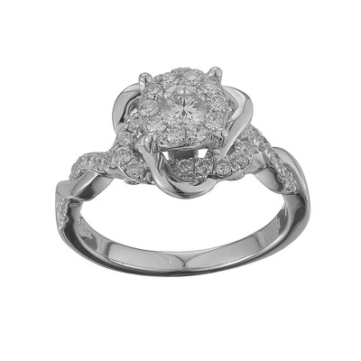 Bridal ring - 0.69ct