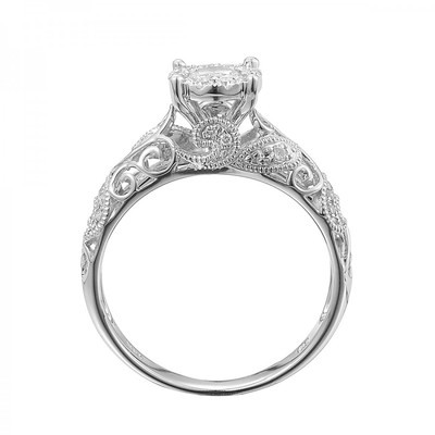 Bridal ring - 0.45ct