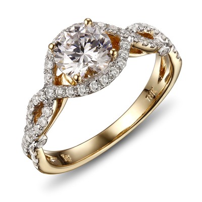 Bridal Ring - 0.79CT