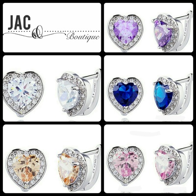 The heart stone - earrings