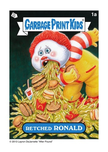1a Retched RONALD - Limited Edition Giclée Print 5"x 7"