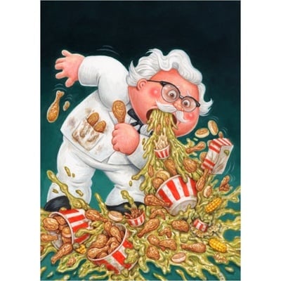 Kf cecil - limited edition giclée print