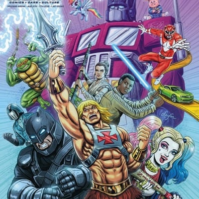 Supertoycon 2016 exclusive poster 16"x 20"