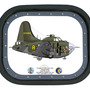B-17 Window Frame with Art (MORE) - Thumbnail 3