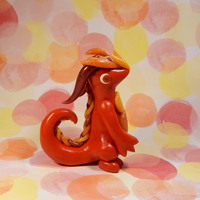 Red Glitter Dragon - Thumbnail 1