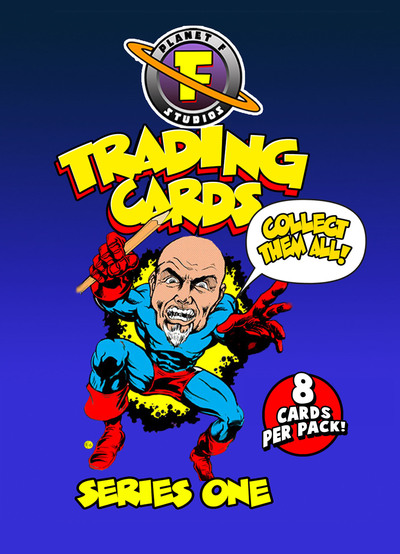 PLANET F STUDIOS TRADING CARDS SERIES ONE pack of 8