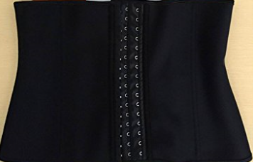 Womens Latex Waist Trainer Corset for Weight Loss Body Shaper Small