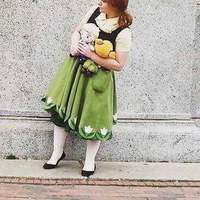 Do You Wanna Build A Snowman Anna inspired Cosplay costume Frozen disneybound - Thumbnail 2