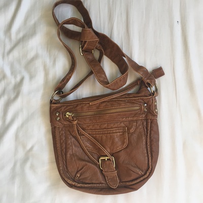 Small leather bag