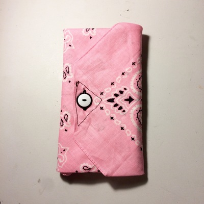 Band anna brush holder - in bubble gum pink 