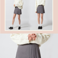 Anna A-line Pleated Skirt - Thumbnail 4