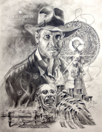 Obtainer of Rare Antiquities - B/W (Limited Edition Print)