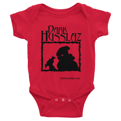 Dark husslaz infant short sleeve one-piece 1.1