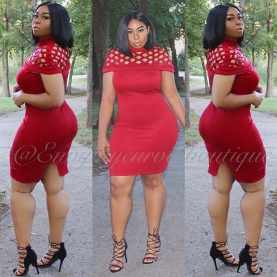 Caliente bodycon dress