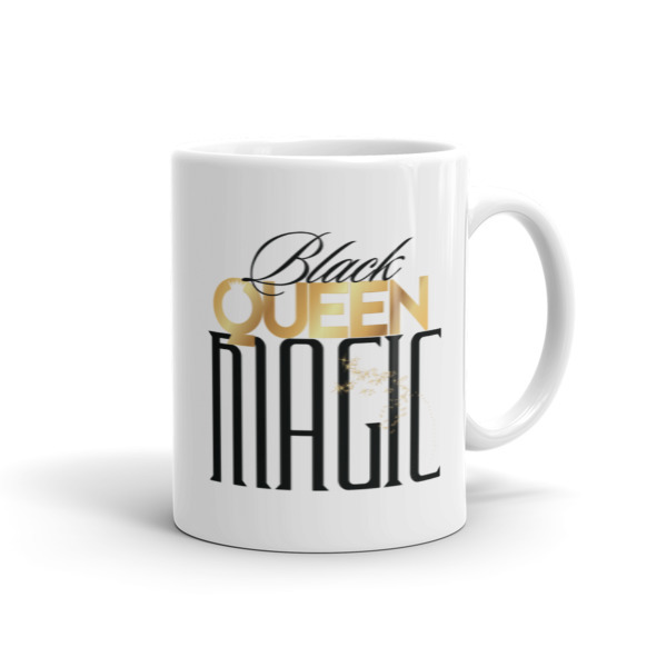 Black QUEEN Magic Mug
