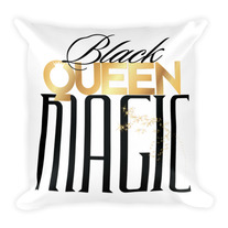 Black QUEEN Magic Pillow