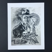 Obtainer of Rare Antiquities - B/W (Limited Edition Print) - Thumbnail 1