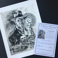 Obtainer of Rare Antiquities - B/W (Limited Edition Print) - Thumbnail 2