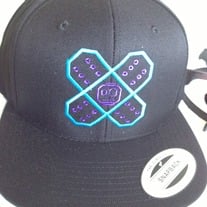 BFS PURPLE/TURQUOISE SNAPBACKS