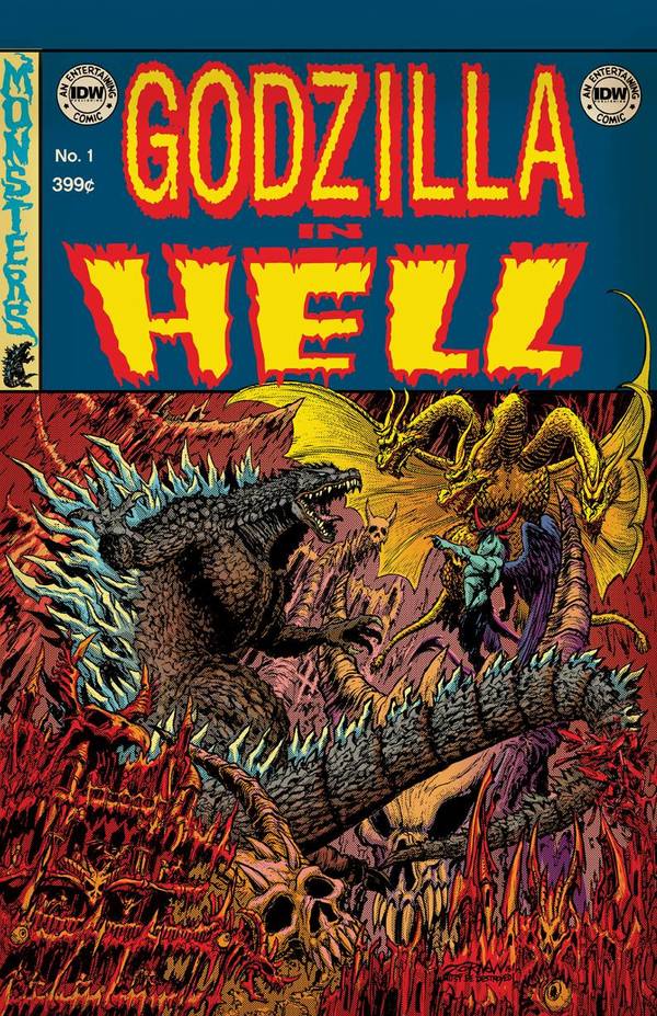 Godzilla in Hell #1 print · Zornow Must Be Destroyed · Online