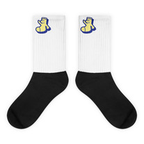 Black foot socks