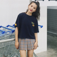 Japanese Sweet High waist pleated skirt  - Thumbnail 4