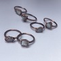 MILKY QUARTZ STACKING RING-2