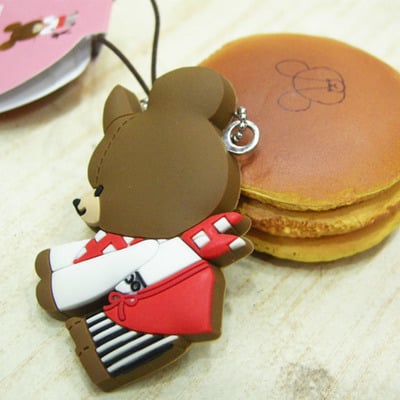 Original rare the bear's school pancake squishy sweets mascot series 