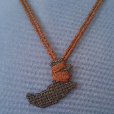 Solas' jawbone necklace inspired by the dragon age series