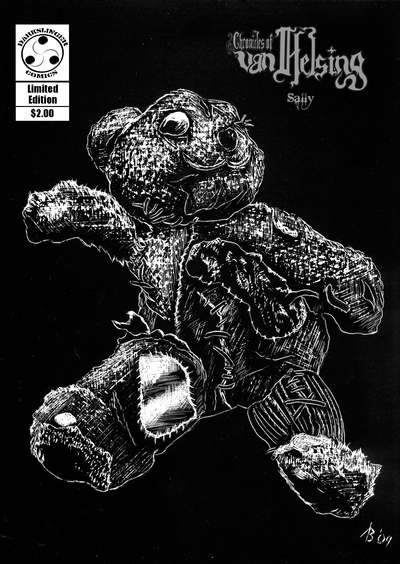 Chronicles of van helsing sally mini comic book