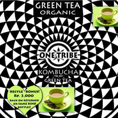 Green tea kombucha 