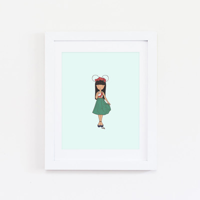 Disneybound lilo fan (color options)