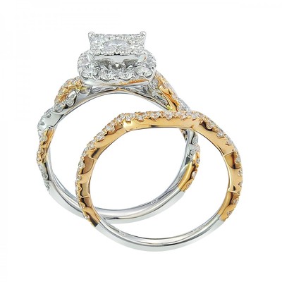 Bridal ring - 1.10ct