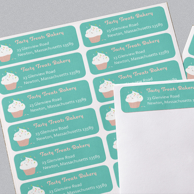2.66" x 0.83" stickers/address labels