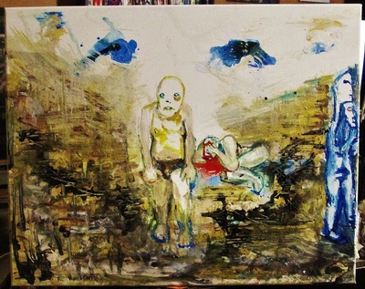 Cain watched the clouds burn away