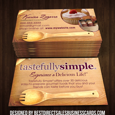 Tastefully simple business cards - 3