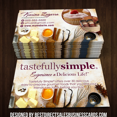 Tastefully simple business cards - 4