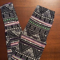 Bright Lines Leggings - Thumbnail 1