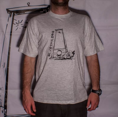 Giljotina Logo Grey T-Shirt