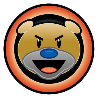 Bitch Bear Sticker (Pack of 10)