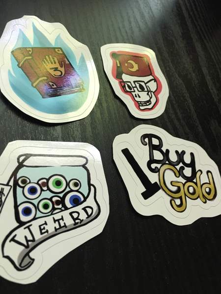 Gravity Falls "Classic Tattoo" theme stickers