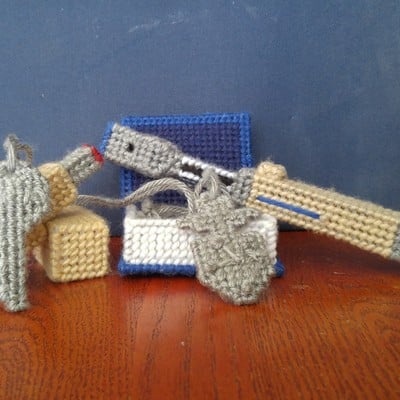 The sonic screwdriver inspired by "doctor who"