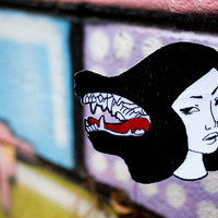 Bad Hair Day Embroidered Patch - Thumbnail 1